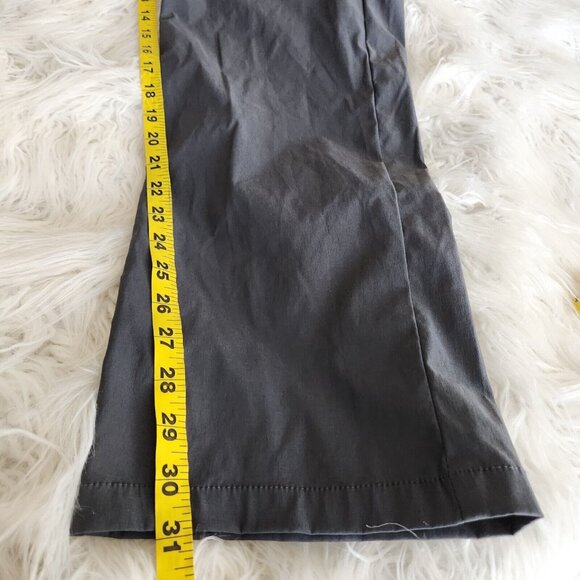 Eddie Bauer Water Resistant Hiking Pants Nylon Mens 36x32 (35x31") Gray Elastic - Picture 8 of 14
